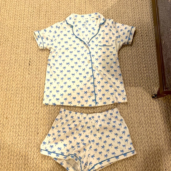 Roberta Roller Rabbit Other - FAHERTY x Roller Rabbit delphinium palm polo pj set!!